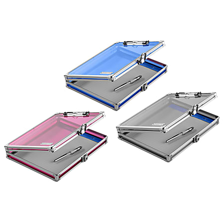 Vaultz® Storage Clipboard, 8 1/2" x 11", Assorted Colors (No Color Choice)