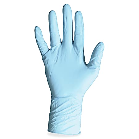 DiversaMed Disposable Nitrile Exam Gloves, Powder-Free, X-Large, Blue, 50 Per Pack, Case Of 10 Packs