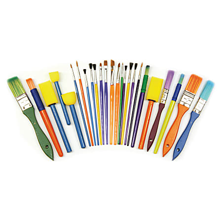 Princeton Snap Paint Brush Set Set 4 Assorted Sizes Assorted Bristles  Multicolor - Office Depot