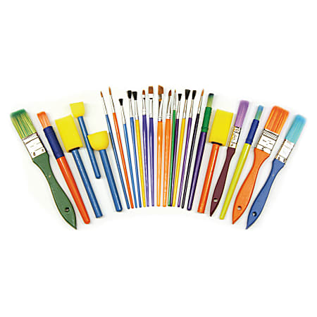 Creativity Street Assorted Brush Starter Set - 25 Brush(es) Creativity Street Assorted Brush Starter Set - 25 Brush(es)