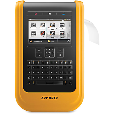 Dymo XTL 500 Label Maker Kit - Thermal Transfer - 1.10 in/s Mono - 300 dpi - Label, Tape, Heat Shrink Tubing - 1868815
