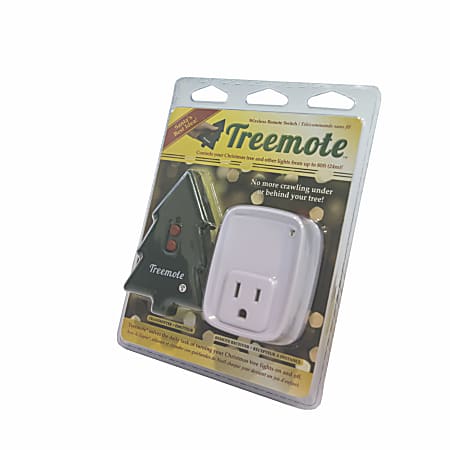 Treemote Remote Switch, 8H x 6W x 2 1/4D, Green, MTGJ-777