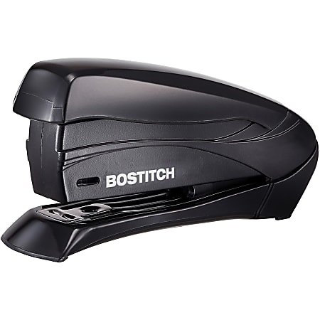 Bostitch Inspire Spring Powered Compact Stapler 15 Sheet Capacity Black ...