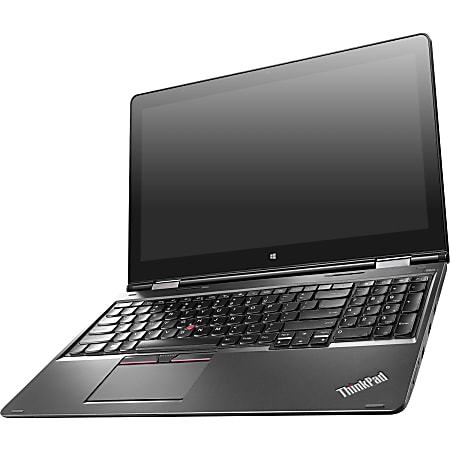 Lenovo ThinkPad Yoga 15 20DQ0083US 15.6" LCD 2 in 1 Ultrabook - Intel Core i7 (5th Gen) i7-5500U Dual-core (2 Core) 2.40 GHz - 8 GB DDR3L SDRAM - 256 GB SSD - Windows 10 Pro 64-bit - 1920 x 1080 - In-plane Switching (IPS) Technology - Convertible