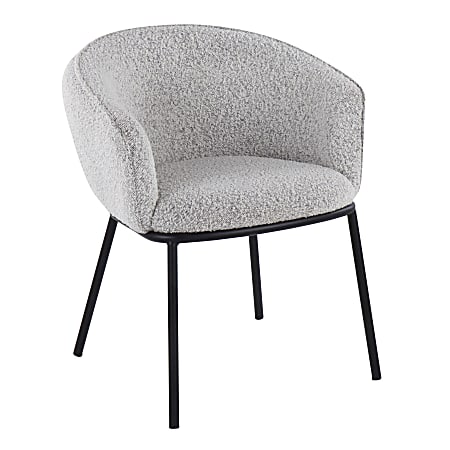 LumiSource Ashland Chair, Gray/Black