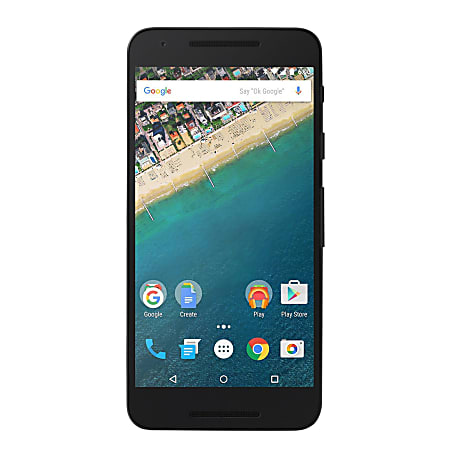 LG Google™ Nexus 5X H791 Cell Phone, Carbon, PLN100240