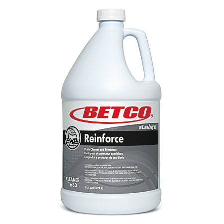 Betco® Elevate Reinforce Cleaner, Citrus Scent, 128 Oz Bottle, Case Of 4