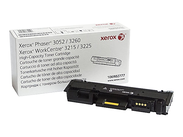 Xerox® 3260/3215 Black High Yield Toner Cartridge, 106R02777