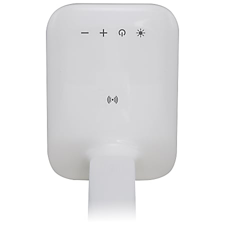 iLive LED Desk Lamp With Wireless Charging 13 H White ODP Business Solutions