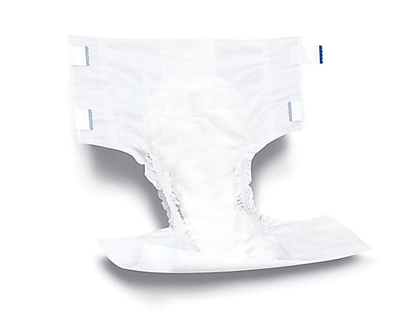 Medline Ultracare Cloth-Like Adult Briefs, Medium, 32 - 42", White, Case Of 96
