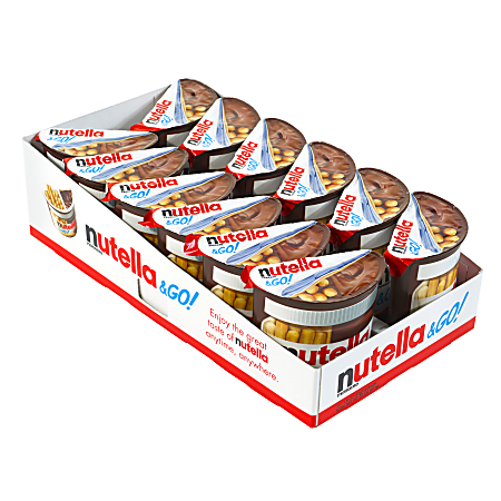 Nutella & Go Packs, 1.8 Oz, Tub Of 12