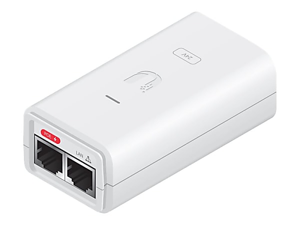 Ubiquiti Networks POE-24-7W-G-WH - PoE injector - AC 100-240 V