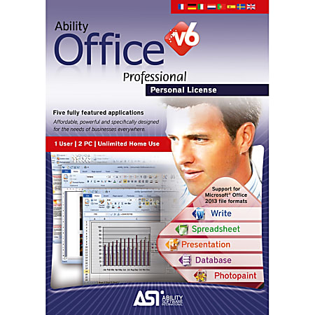 Ability Office Professional 6 Personal License, Download Version