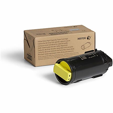 Xerox® C605 Yellow Extra-High Yield Toner Cartridge, 106R03930