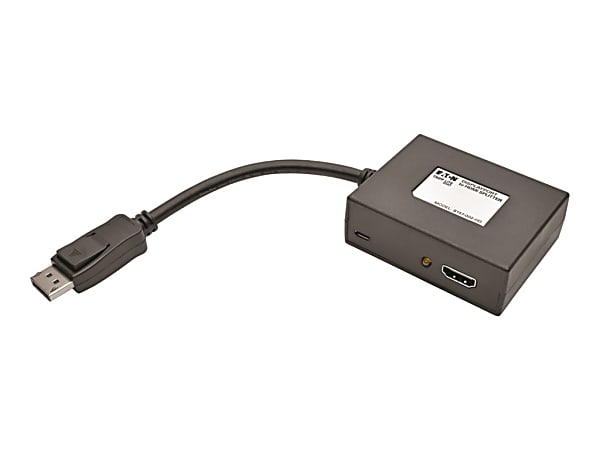 Tripp Lite 2 Port DisplayPort To HDMI Video Splitter