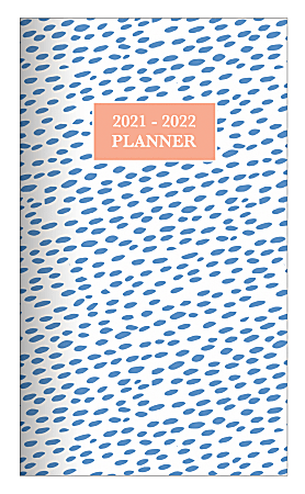 Office Depot® Brand Monthly Academic Planner, 3-1/2" x 6", Cheetah Love, July 2021 To June 2022, ODUS2033-029
