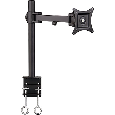 SIIG Full-Motion Monitor Desk Mount - 13" to 27" - Adjustable Height - 1 Display(s) Supported - 13" to 27" Screen Support - 22 lb Load Capacity