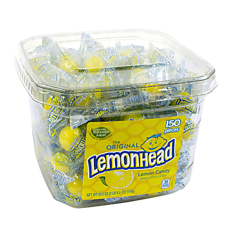 Lemonhead Tub, 150 Pieces