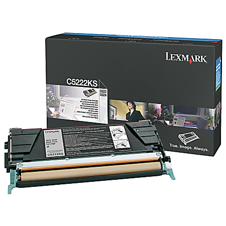 Lexmark™ C5220KS Black Return Program Toner Cartridge