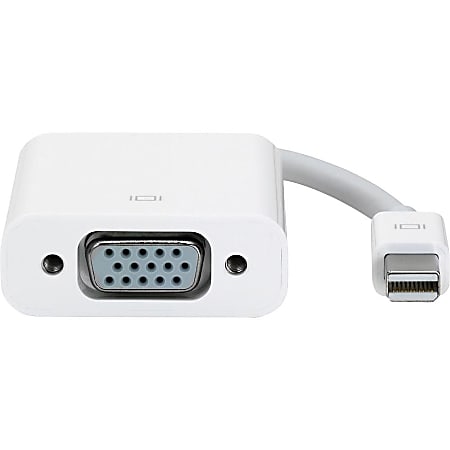 Genuine Original Apple Male Mini DVI to Female VGA Connector Adapter Converter 