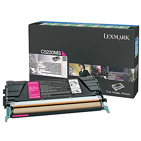 Lexmark™ C5220MS Magenta Return Program Toner Cartridge