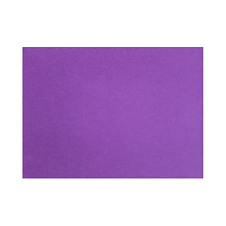 LUX Flat Cards, A7, 5 1/8" x 7", Purple Power, Pack Of 1,000