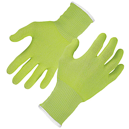 Ergodyne ProFlex 7040 Polyethylene Food Grade Gloves, 2XL, Lime