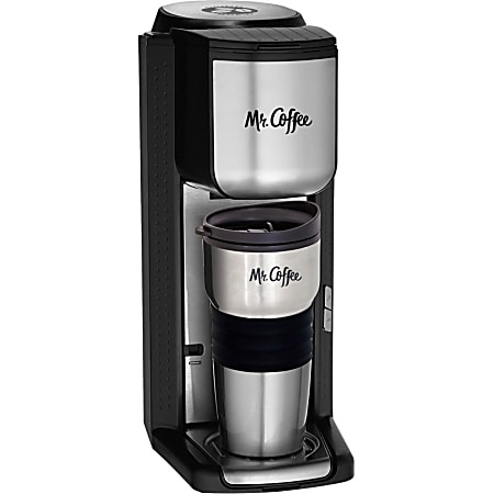 Mr. Coffee Grind N Brew 1 Cup Coffeemaker With Built In Grinder