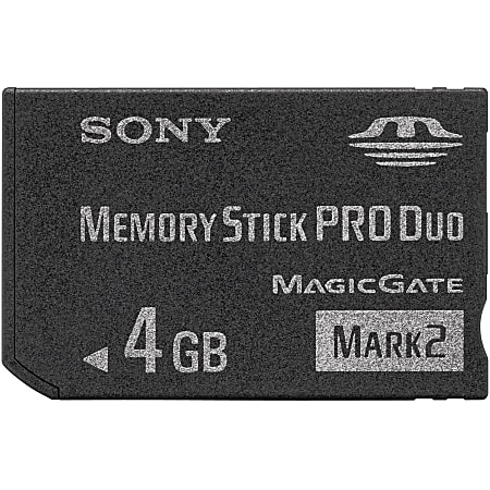 Sony 4 GB Memory Stick PRO Duo - Lifetime Warranty