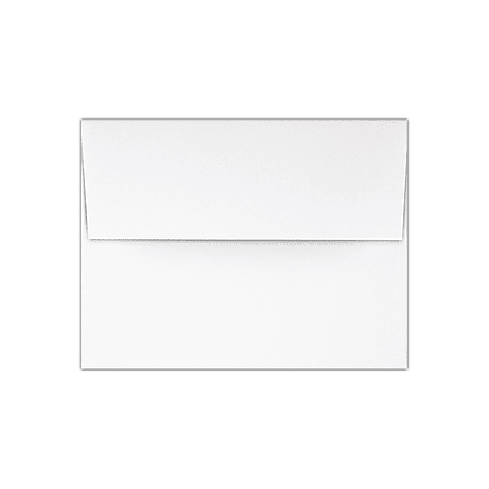 LUX Invitation Envelopes, A2, Peel & Press Closure, Red/White, Pack Of 1,000