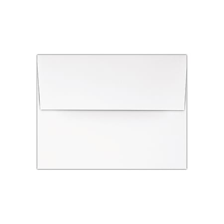 LUX Invitation Envelopes, A2, Peel & Press Closure, Red/White, Pack Of 1,000