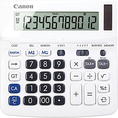 TX-220TSII Portable Display Calculator, 12-Digit LCD