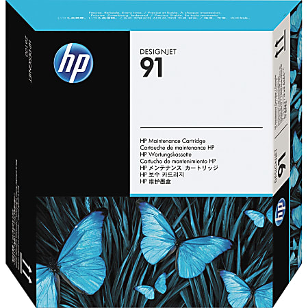 HP 91 DesignJet Maintenance Cartridge, C9518A - Inkjet