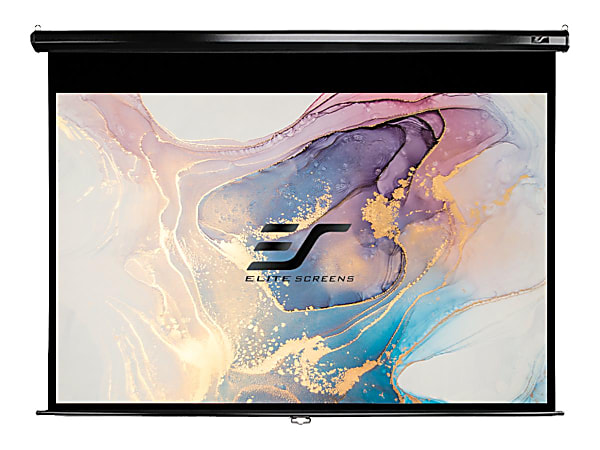 Elite Screens Manual Series M92UWH - Projection screen - 92" (92.1 in) - 16:9 - Matte White