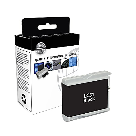 Clover Imaging Group™ Remanufactured Black Ink Cartridge Replacement For Brother® LC51BK, CTGLC51B