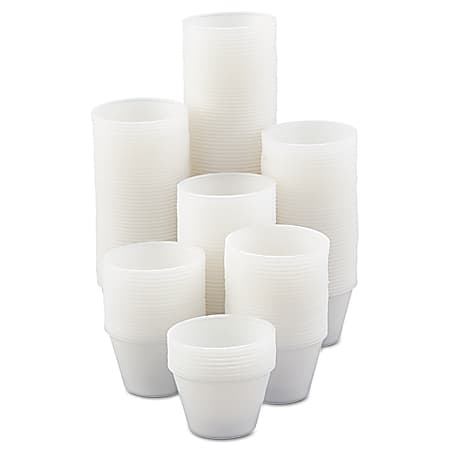 Polystyrene Graduated Medical and Dental Cups, 1 oz, Clear, Graduated, 5,000/Carton Polystyrene Graduated Medical and Dental Cups, 1 oz, Clear, Graduated, 5,000/Carton