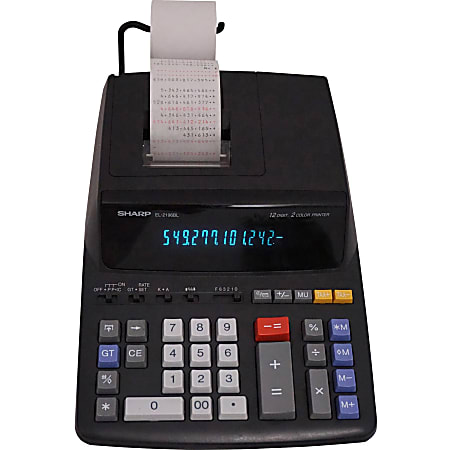 Sharp EL-2196BL Basic Calculator for sale online 