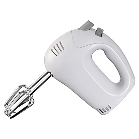 Brentwood® HM-45 5-Speed Hand Mixer, White