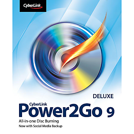 CyberLink Power2Go 9 Deluxe, Download Version