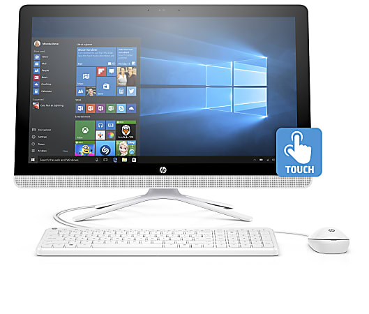 HP All In One PC 23.8 Full HD Touch Screen AMD A8 Quad Core 8 GB