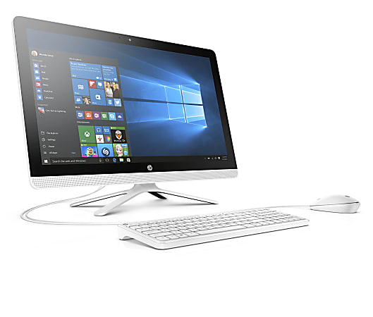 HP All-In-One PC, 23.8" Full HD Touch Screen, AMD A8 Quad Core, 8 GB Memory, 1 TB Hard Drive, Windows 10 Home