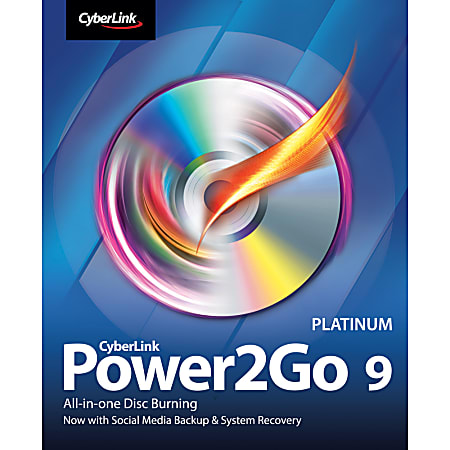 CyberLink Power2Go 9 Platinum, Download Version