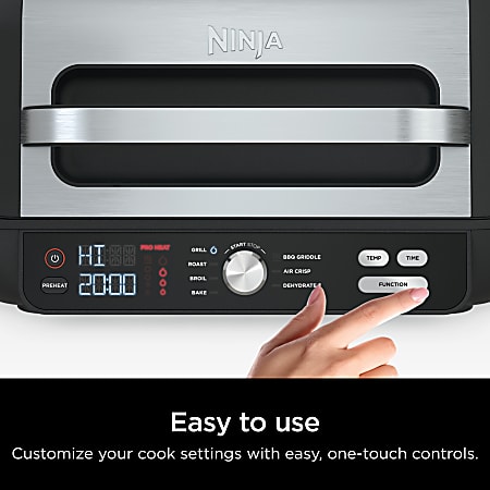 Ninja's XL 7-in-1 air fryer indoor grill with Foodi Smart