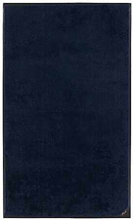 M+A Matting Plush™ Floor Mat, 3' x 4', Deeper Navy