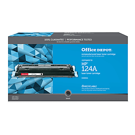 Office Depot® Brand Remanufactured Black Toner Cartridge Replacement For HP Q6000A