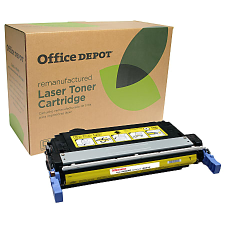 Office Depot® Brand Remanufactured Yellow Toner Cartridge Replacement For HP 642A, OD4005Y