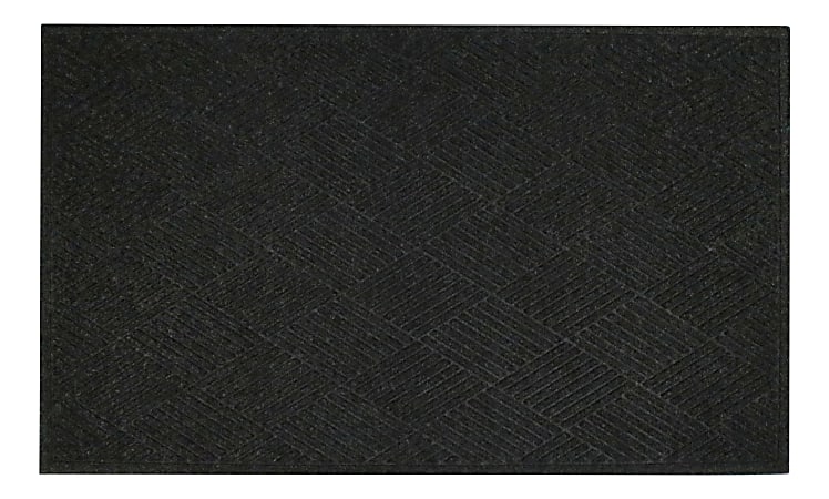 M+A Matting WaterHog Diamond Classic Floor Mat, 72" x 48", Charcoal