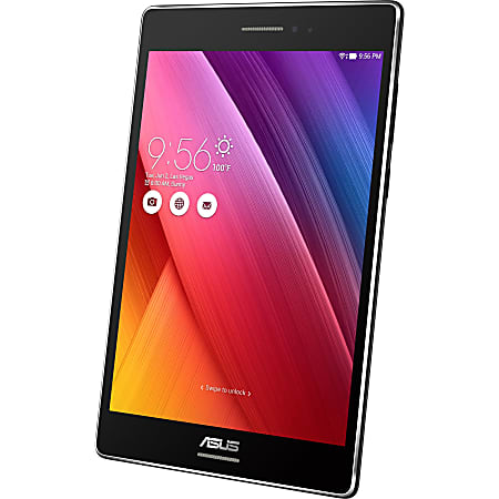 Asus ZenPad S 8.0 Z580C-B1-BK Tablet, 8" Screen, 2 GB Memory, 32 GB Storage, Android 5.0 Lollipop, Black