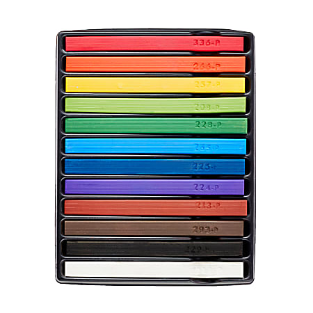 Prismacolor Nupastel Pastels Assorted Colors Pack Of 12 - Office Depot