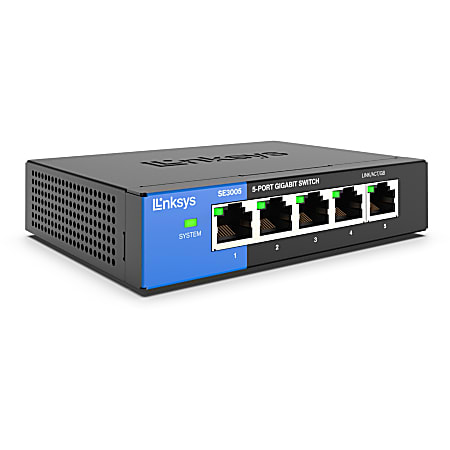 Linksys Lynksys SE3005 5 Port RJ 45 Broadband Switch